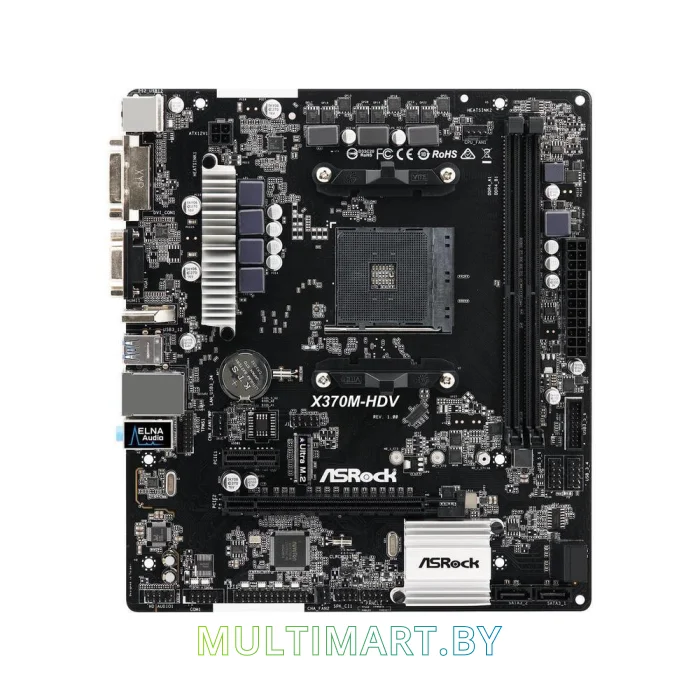 Материнская плата ASRock X370M-HDV
